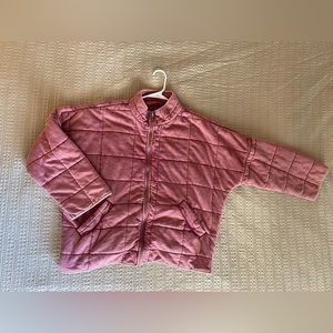 Quilted Zip-up Jacket